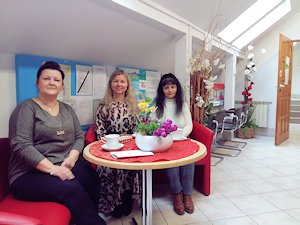 Anną Turlej i Niną Serwatką