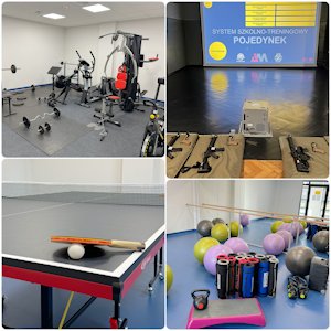 Nowa sala gimnastyczna