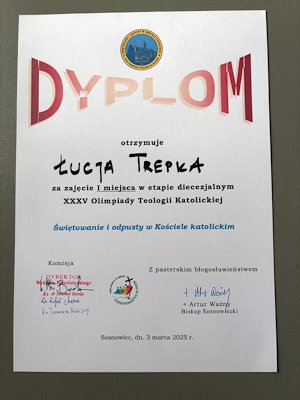 Olimpiada Teologii Katolickiej 2