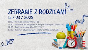 Zebranie z Rodzicami 2025